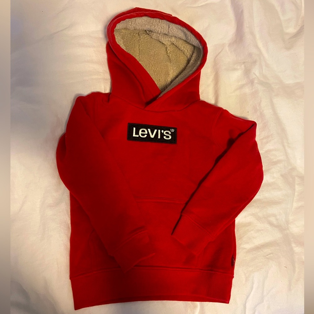 Red hoodie
